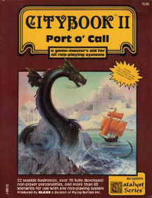CityBook II Port O Call: A Game-Masters Aid for All RPG Systems - Used