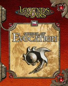 D20: Legends and Lairs: School of Evocation - Used