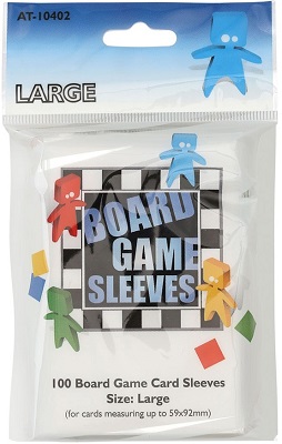 Deck Protector: Large Board Game Blue Non Glare Box(50 Sleeves)
