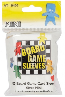 Deck Protector: Mini Board Game Yellow (100 Sleeves)