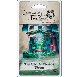 Legend of the Five Rings LCG: The Chrysanthemum Throne Dynasty Pack