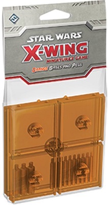 Star Wars: X-Wing Miniatures Game: Orange Bases and Pegs