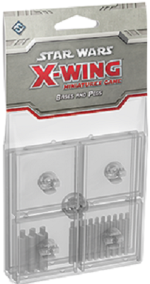 Star Wars: X-Wing Miniatures Game: Clear Bases and Pegs