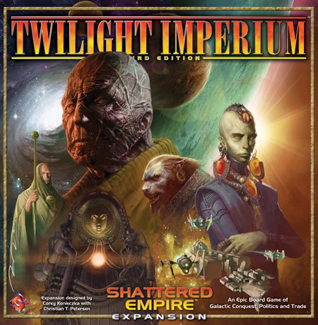 Twilight Imperium 3rd Ed: Shattered Empire Expansion - USED - By Seller No: 23733 Zac Nelson