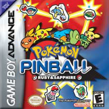 Pokemon Pinball: Ruby and Sapphire - GBA