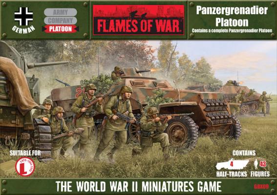 Flames of War: Panzergrenadier Platoon Box Set