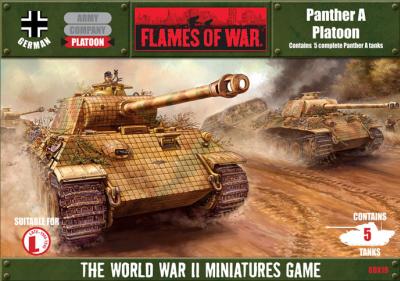Flames of War: Panther A Platoon: German Box Set