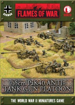 Flames of War: 7.5cm PaK40 Anti-Tank Gun Platoon