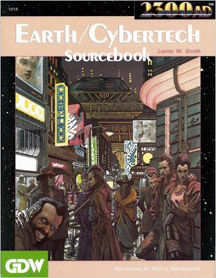 2300AD Role Playing: Earth/Cybertech Sourcebook - Used