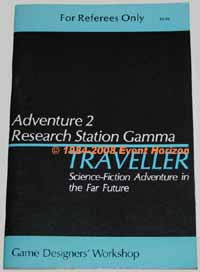 Traveller: Adventure 2: Research Station Gamme - Used