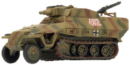 Flames of War: Sd Kfz 251/9D (7.5cm): GE253 - Used