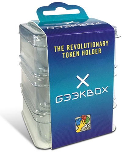 Geekbox Clear Plastic Token Storage Box/Lid (3 pk)