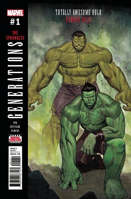 Generations: Banner Hulk and Totally Awesome Hulk no. 1 (2017 Series)