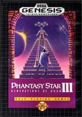 Phantasy Star III: Generations of Doom in the Box - Genesis