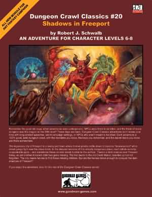 Dungeon Crawl Classics No. 20: Shadows in Freeport - Used