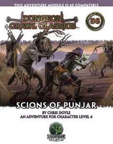 Dungeon Crawl Classics: No 56: Scions of Punjar - Used
