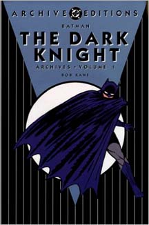Batman: the Dark Knight: Archives: Volume 1 HC - Used