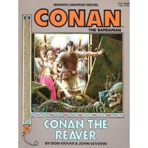 Marvel Graphic Novel: Conan the Barbarian: Conan the Reaver - Used