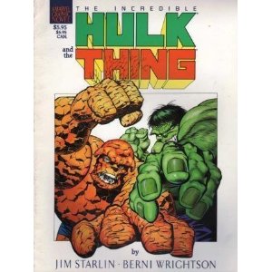 Marvel Graphic Novel: No. 29: The Incredible Hulk and the Thing in the Big Change - Used