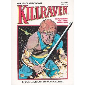 Marvel Graphic Novel: No. 7: KillRaven Warrior of the Worlds - Used