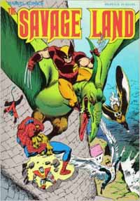 Marvel Comics: X-Men: in the Savage Land: with Spider-Man, Kazar and Zabu - Used