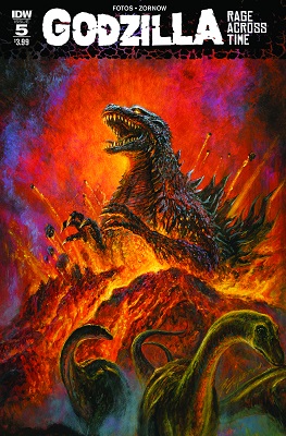 Godzilla: Rage Across Time no. 5 (5 of 5) (2016 Series)