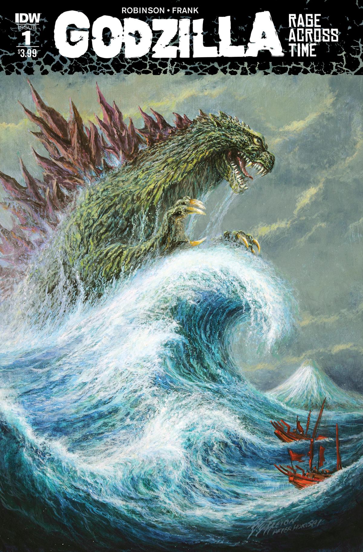 Godzilla: Rage Across Time no. 1 (1 of 5) (2016 Series)