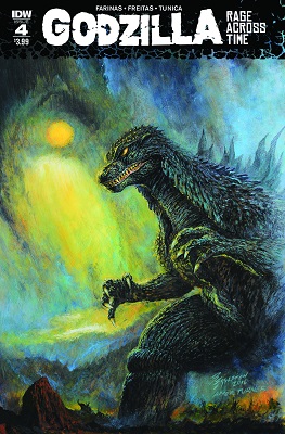 Godzilla: Rage Across Time no. 4 (4 of 5) (2016 Series)
