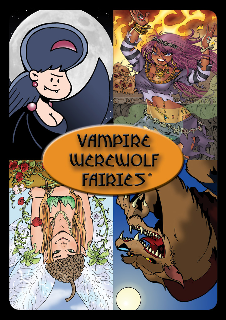 Vampire Werewolf Fairies Card Game