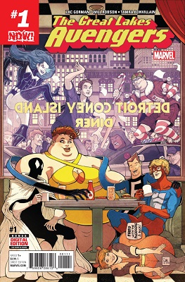 Great Lakes Avengers no. 1 (2016 Series)