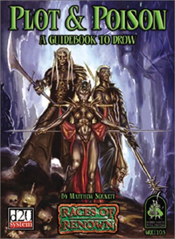 D20: Plot and Poison: a Guidebook to Drow - Used
