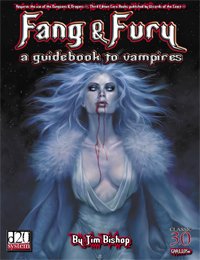 D20: Fang and Fury: a Guidebook to Vampires - Used