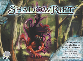 ShadowRift Deck Building Game - USED - By Seller No: 20 GOB Retail