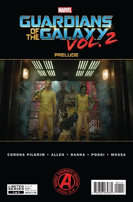 Guardians of the Galaxy: Volume 2 Prelude no. 1 (1 of 2) (2017 Series)