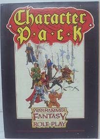 Warhammer Fantasy Roleplay 1st ed: Character Pack - Used