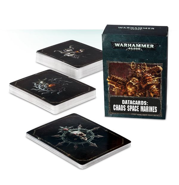 Warhammer 40K: Datacards: Chaos Space Marines 43-02-60
