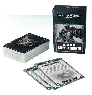 Warhammer 40K: Datacards: Grey Knights 57-20-60