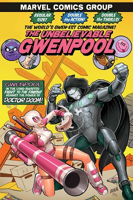 Gwenpool no. 21 (2016 Series) (Variant Cover)