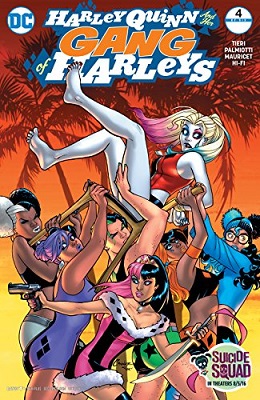 Harley Quinn and her Gang of Harleys no. 4 (4 of 6) (2016 Series) 