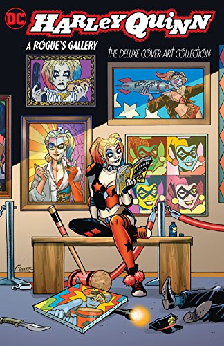 Harley Quinn: A Rogues Gallery Deluxe Cover Art