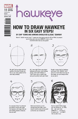 Hawkeye no. 11 (2016 Series) (Variant Cover)
