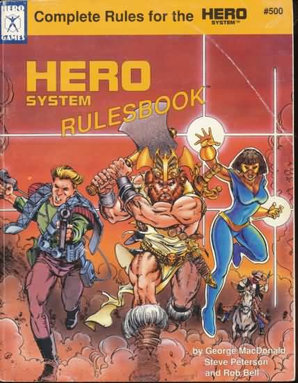 Hero System 4th Edition: Hero System Rulesbook - USED