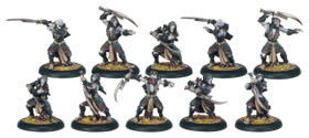 Hordes: Legion of Everblight: Hex Hunters Unit Box Set: 73049 - Used