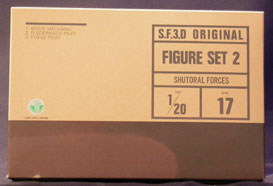 S.F.3.D Original: Figure Set 2: Shutoral Forces - Used