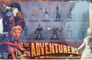 The Adventurers: Pyramid of Horus Pre-Painted Miniatures