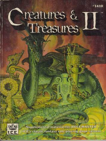 Rolemaster: Creatures and Treasures II - Used