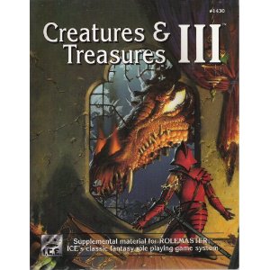 Rolemaster: Creatures and Treasures III - Used