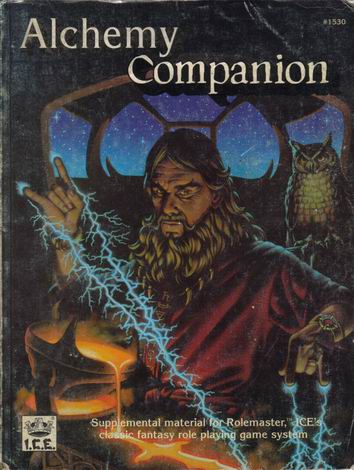 Rolemaster: Alchemy Companion: 1530