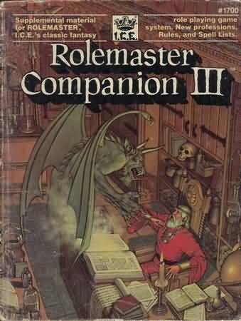 Rolemaster Companion III - Used