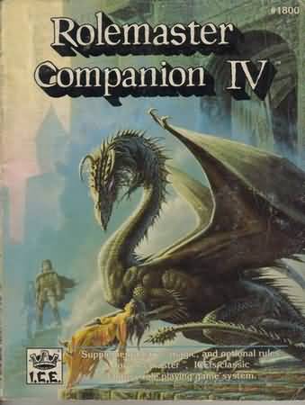 Rolemaster: Companion IV - Used